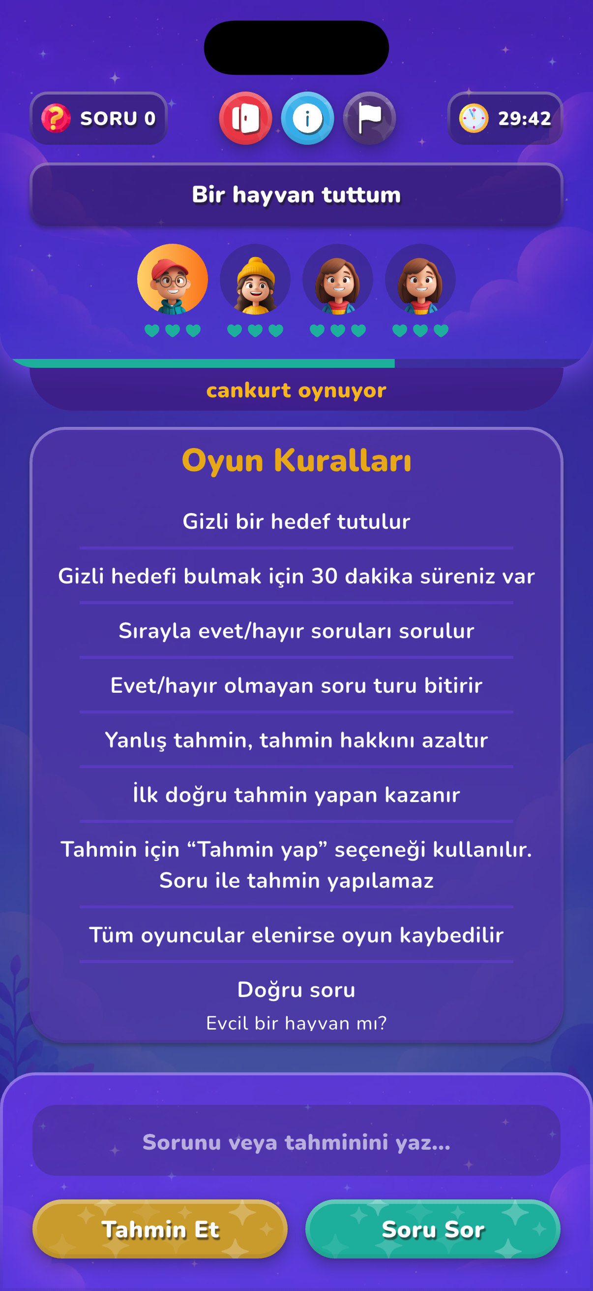 Oyun kuralları